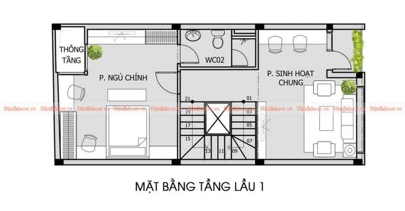 Mẫu Nhà Phố 4 Tầng Kiểu Mỹ Tại Vũng Tàu